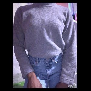 Forever21 gray turtleneck sweater, size small.